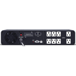 CyberPower CP1500PFCRM2U Rackmount UPS, UL1778 Rated, multifunction LCD panel, 8 NEMA 5-15R